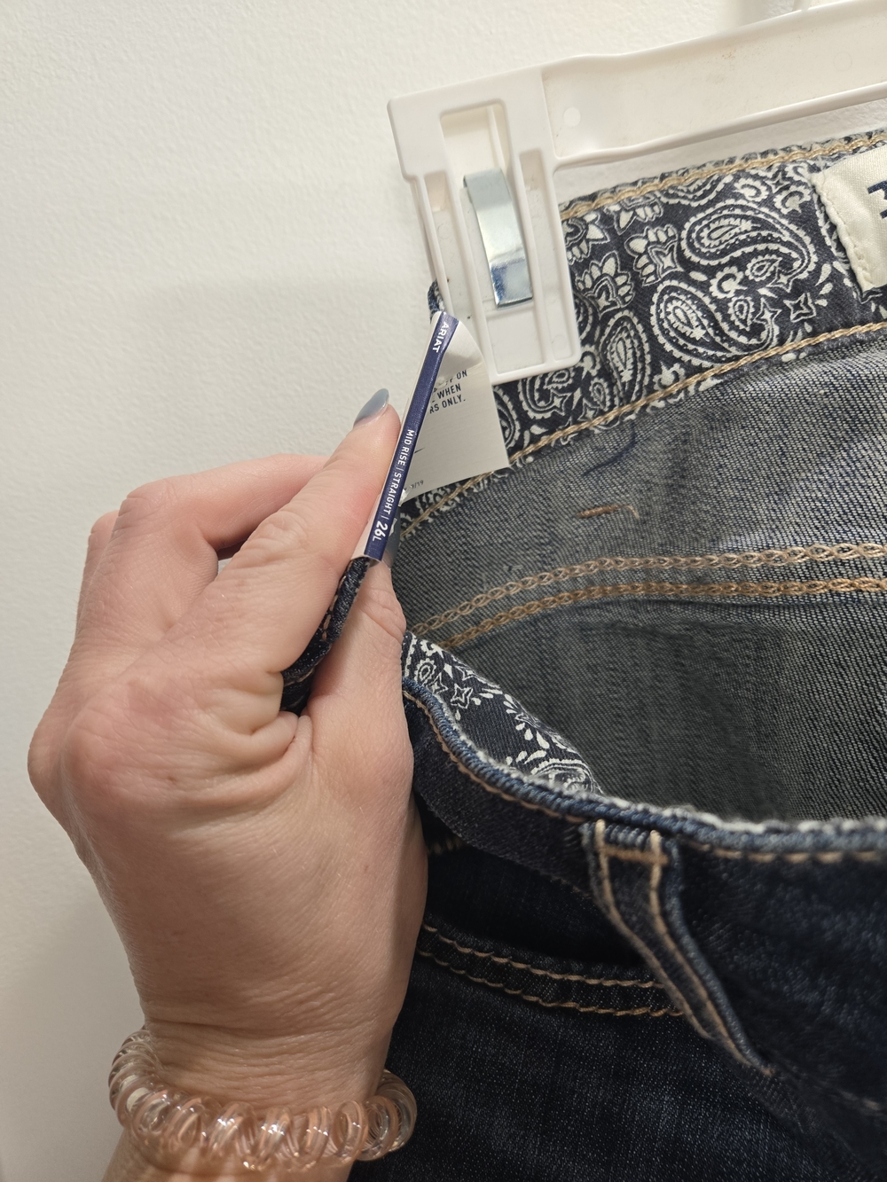 R.e.a.l. Mid Rise Octavia Straight Jean - Picture 7 of 7